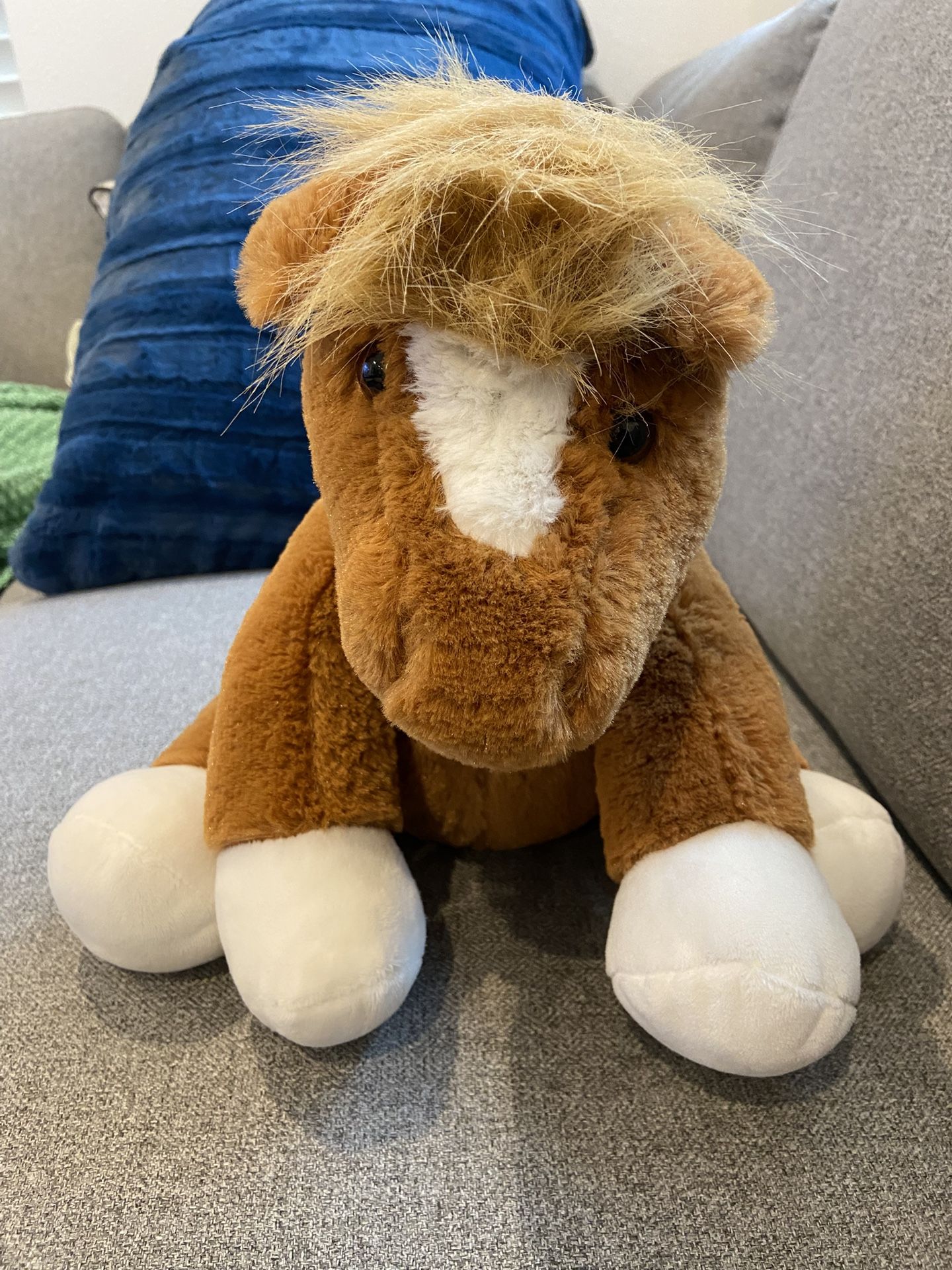 Cal Poly Pomona Bronco Stuffed Animal Horse Plush