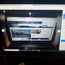 HP Cracked Screen But You Can't Tell It's Cracked When It's On Though No Charger