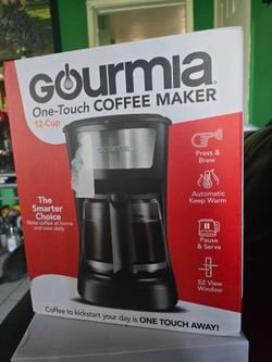 Gourmia One-Touch 12-Cup Coffee Maker