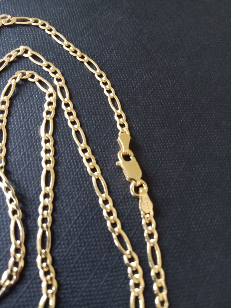 Gold Plated Figaro Chain