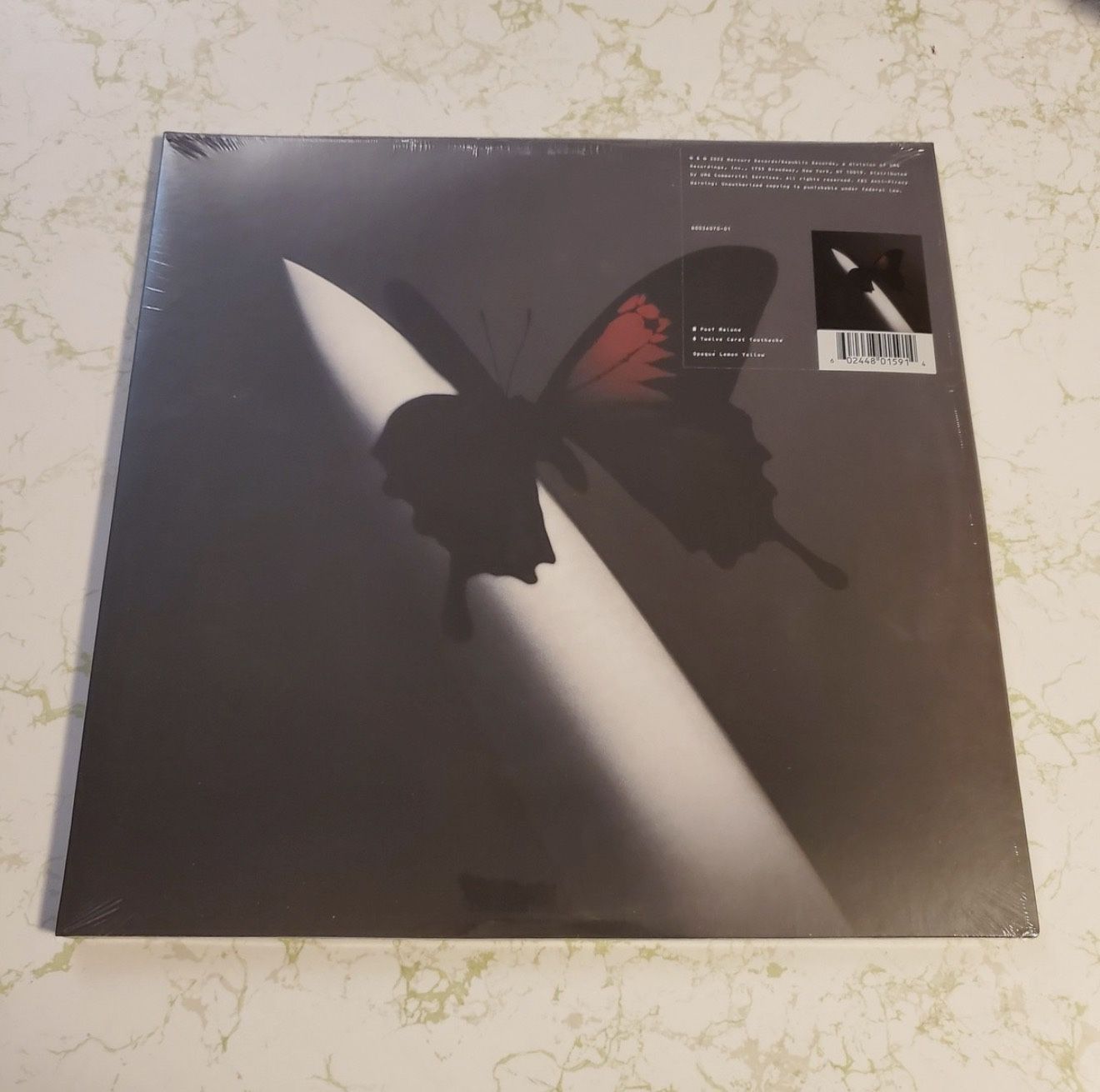 Post Malone Twelve Carrat Toothache 2LP Vinyl Record