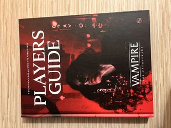 Players Guide Vampire: The Masquerade 5th Edition Role Playing Game Book