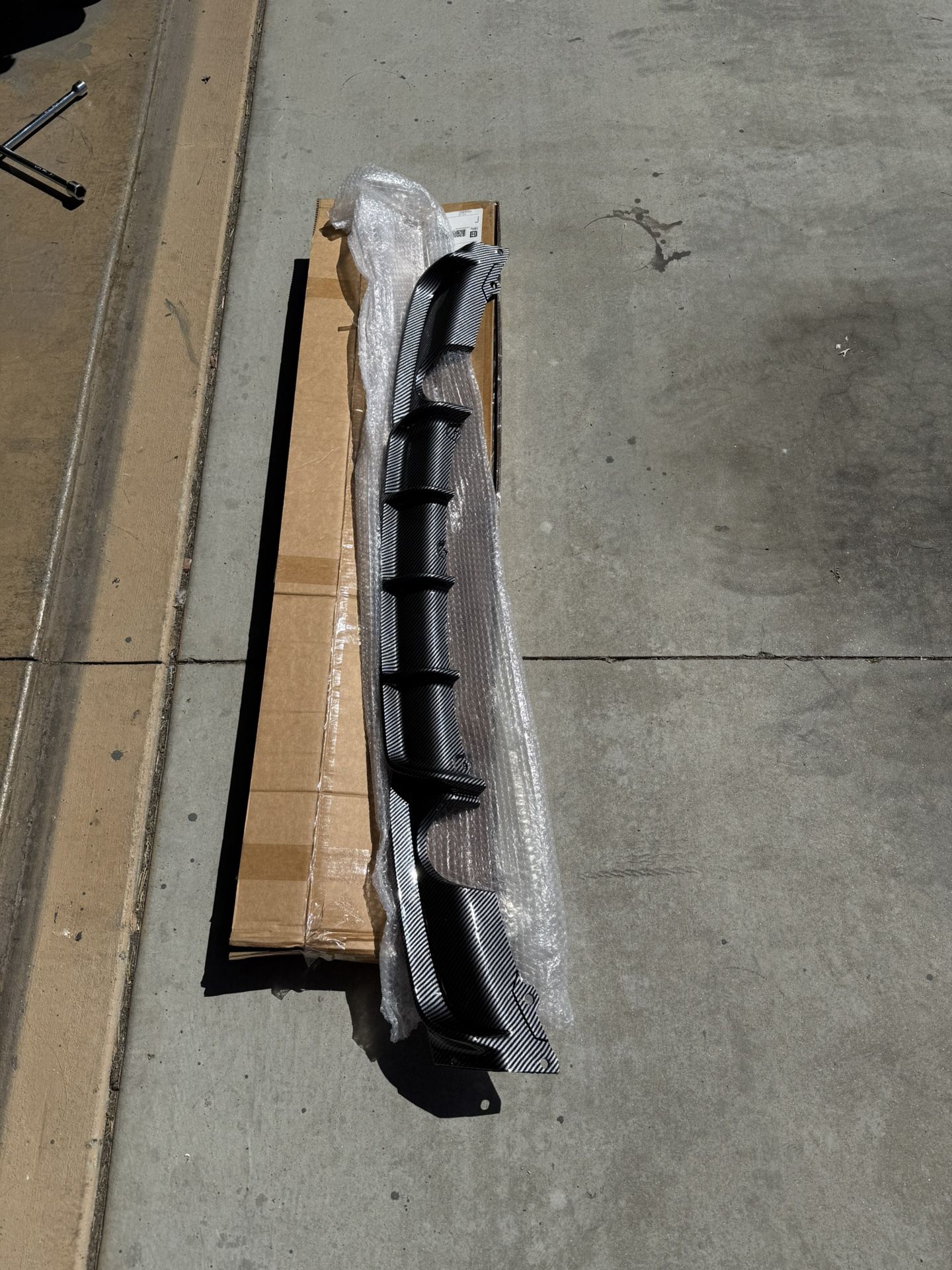 bmw rear diffuser