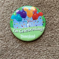 I’m Celebrating! Disneyland Pin