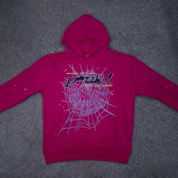 Pink Spider Hoodie