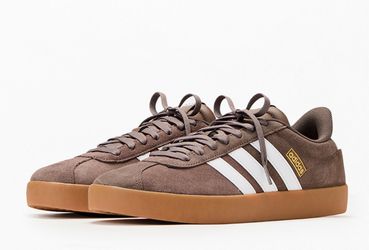 adidas Mens Vl Court 3.0 Lace Up Sneakers