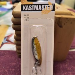 FISHING KASTMASTER 1/4 oz SILVER/GOLD 