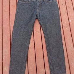 Wxyz Mens Dark Denim Jeans Pants 36x32