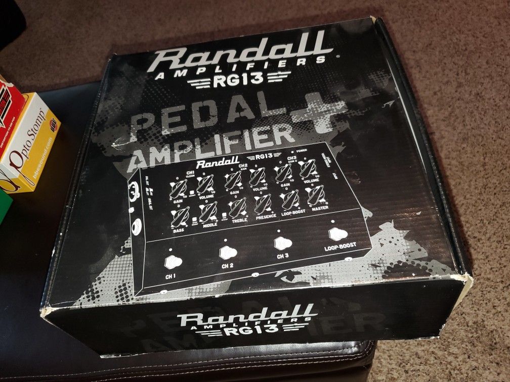Randall RG13 guitar preamp - 3 channel
