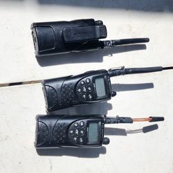 Three Motorola Walkie Talkies 