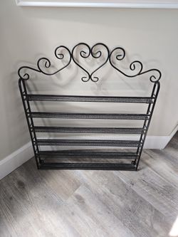 Metal Nail Polish Rack