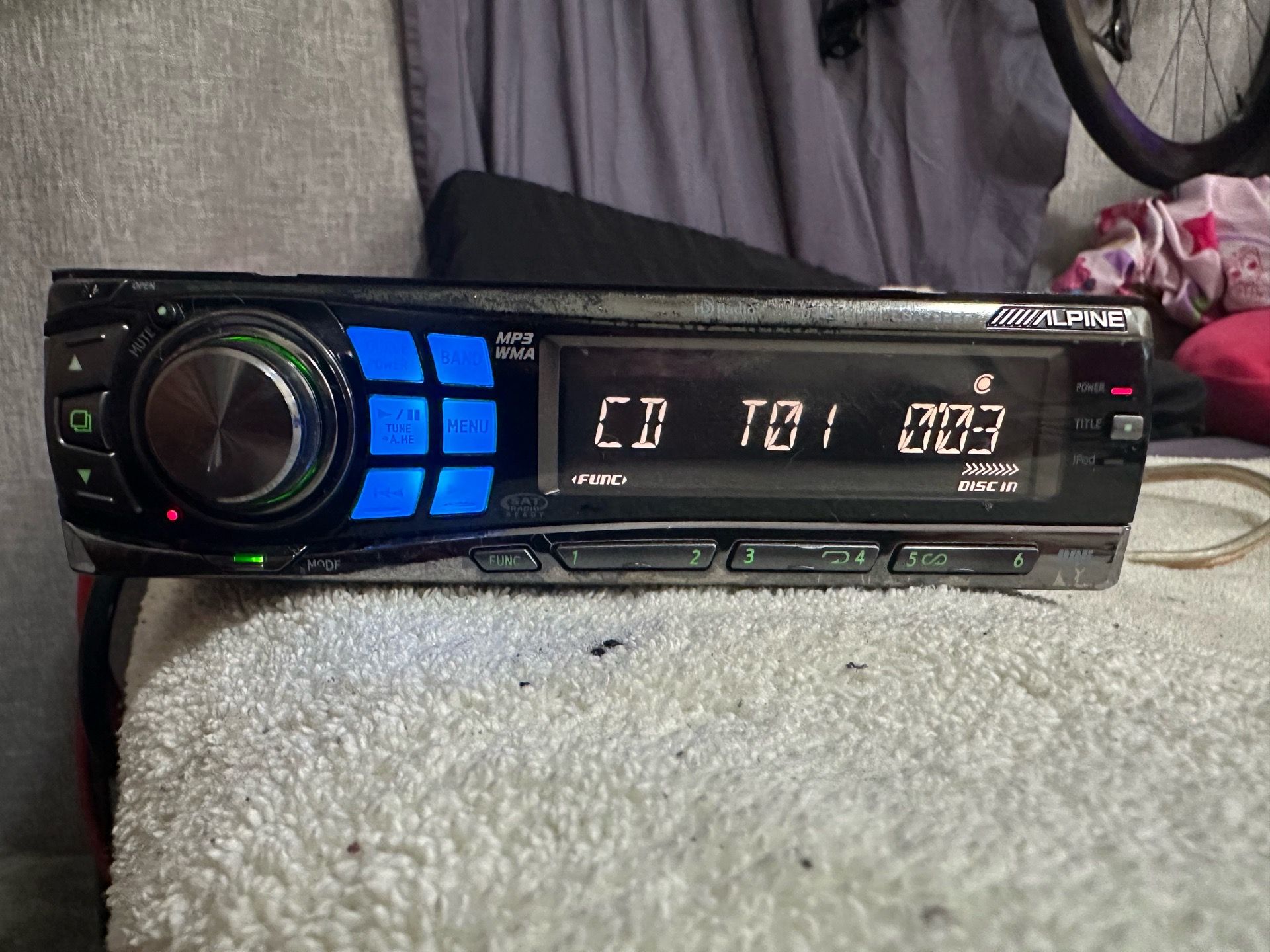Alpine CDA-9856 Car Stereo