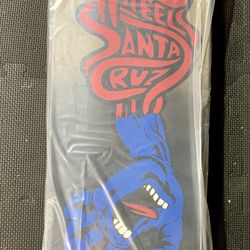 Santa Cruz Speed Lab Wheels Skateboard Deck  Black  192/300