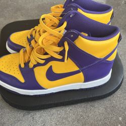 Nike Dunk Purple/Yellow “Lakers”