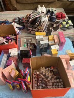 Unlimited Stuff too many perfumes makeup men women shoes phone cases etc everything new for $400