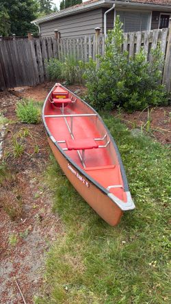 Coleman ram-x 15 canoe