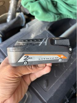 Ridgid  2ah battery