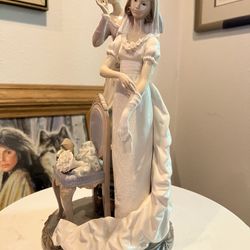 My Wedding Day Retired Lladro Figurine Beautiful 