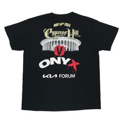 CYPRESS HILL SHIRT MENS XL BLACK ONYX RAP TEE HIP HOP VERZUS AOP CONCERT TOUR