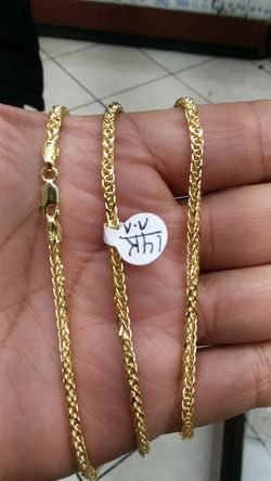 10K GOLD franco Italian chain 8.8 grams
