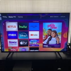 TCL 43in 4k TV