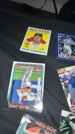 baseball/ football cards