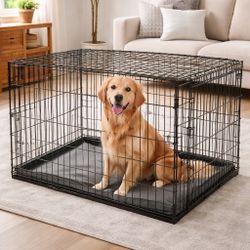 Large Dog Crate – Heavy Duty Metal Cage – Great Condition