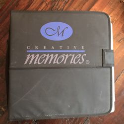 Creative Memories Sticker Organizer 3 Ring Binder With Many Pages