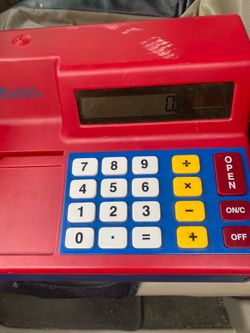 Cash register toy