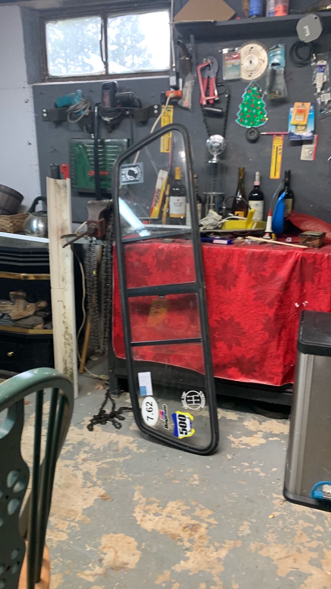 Rear sliding window for 92 dodge truck