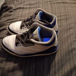  Jordan  3 Retro Racer Blue 🔵 Size 9 1/2