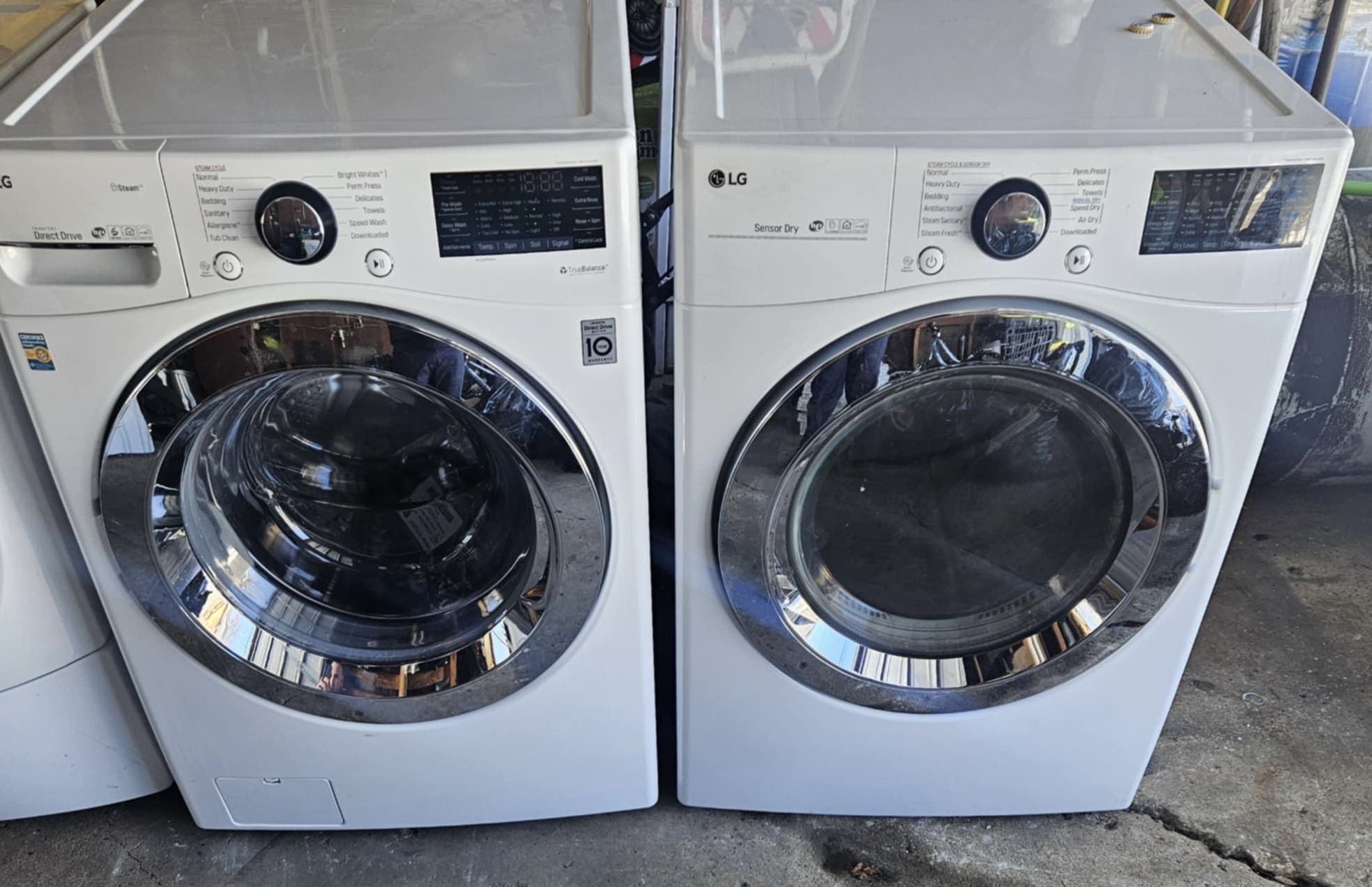 Washer and Dryer 