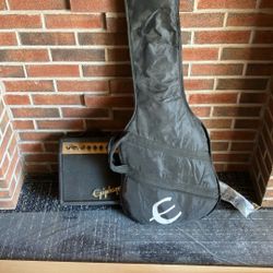 Beginner 6 String Guitar With Amp 