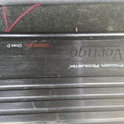 Speaker And Amp And Touch Screen Radio