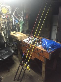 Fishing poles