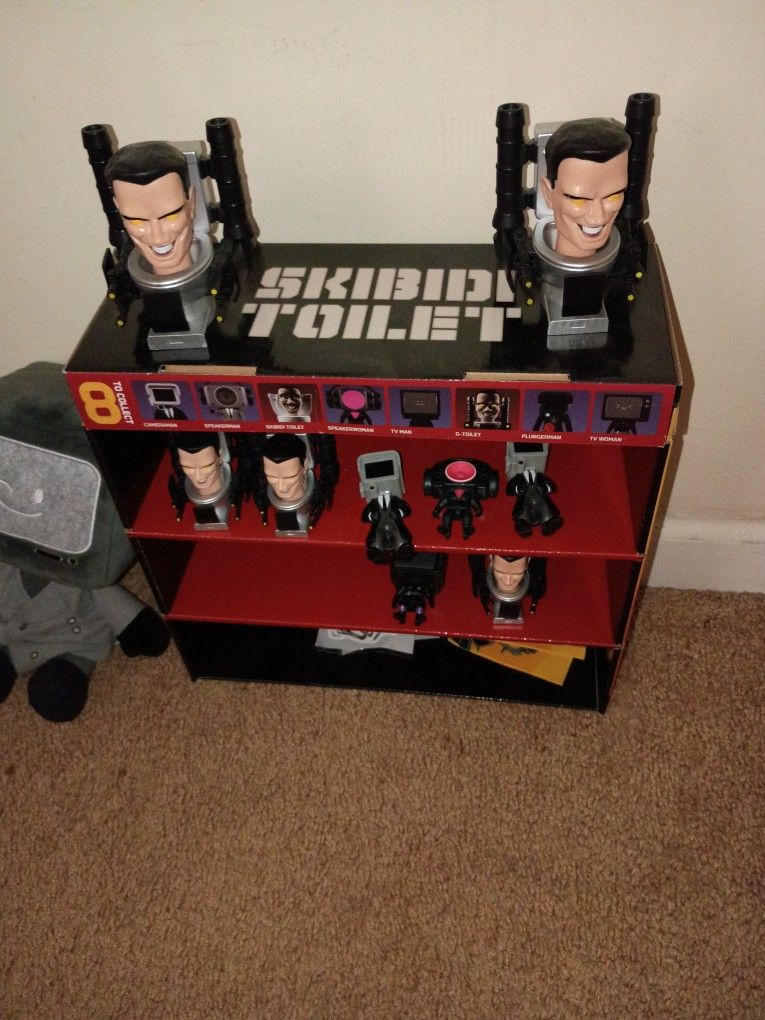 Skibidi Toilet Toys Characters