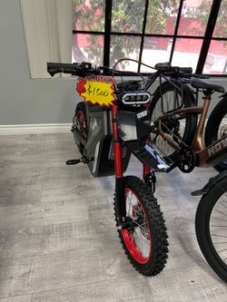 Brand New, Fully Assembled TST® GT63 14" 2400W 210Nm Electric Dirt Bike