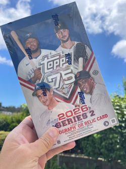 2026 Topps Series 2 Baseball Sealed Hobby Box