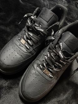 Nike Air Force 1 x Supreme Low Black