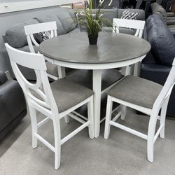 5pc Counter Height 🔥 Take It Home With Only $50 Down 