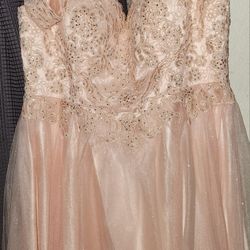 Dama XV Blush Dress