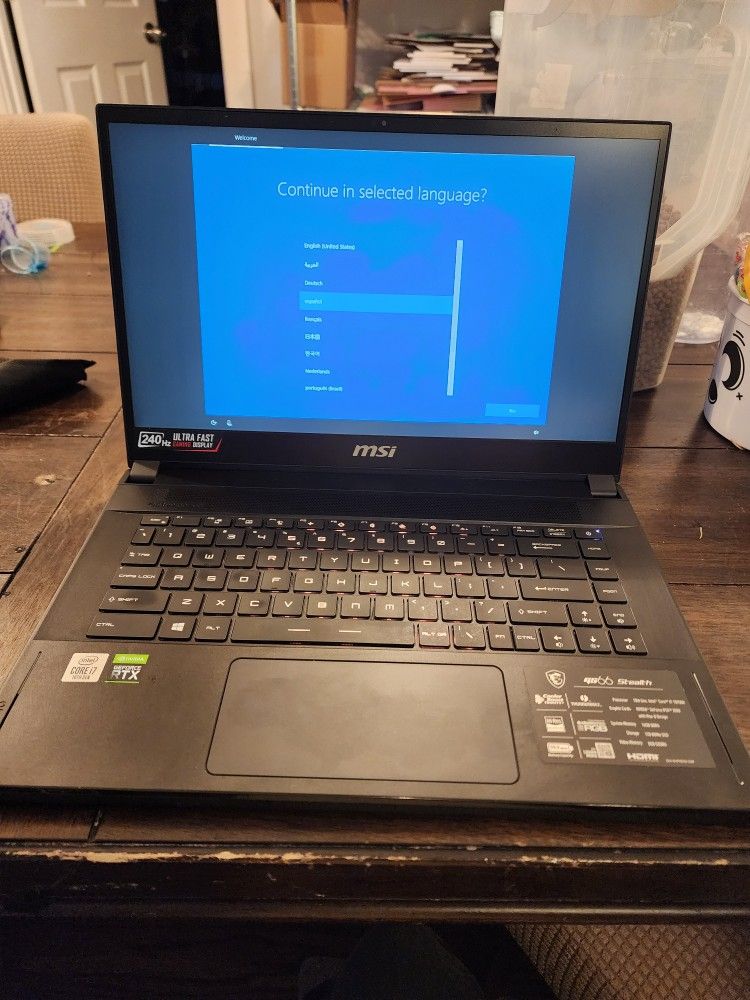 Msi Gs66 Stealth Gaming Laptop