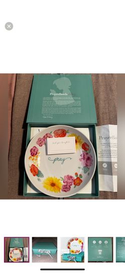 NEW PrayerBowls THE MELISSA, A Place For Your Prayer Intentions + Prayer Cards