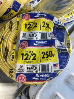 New Romex Electrical Wire