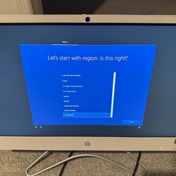 HP All-in-One (AIO) desktop PC