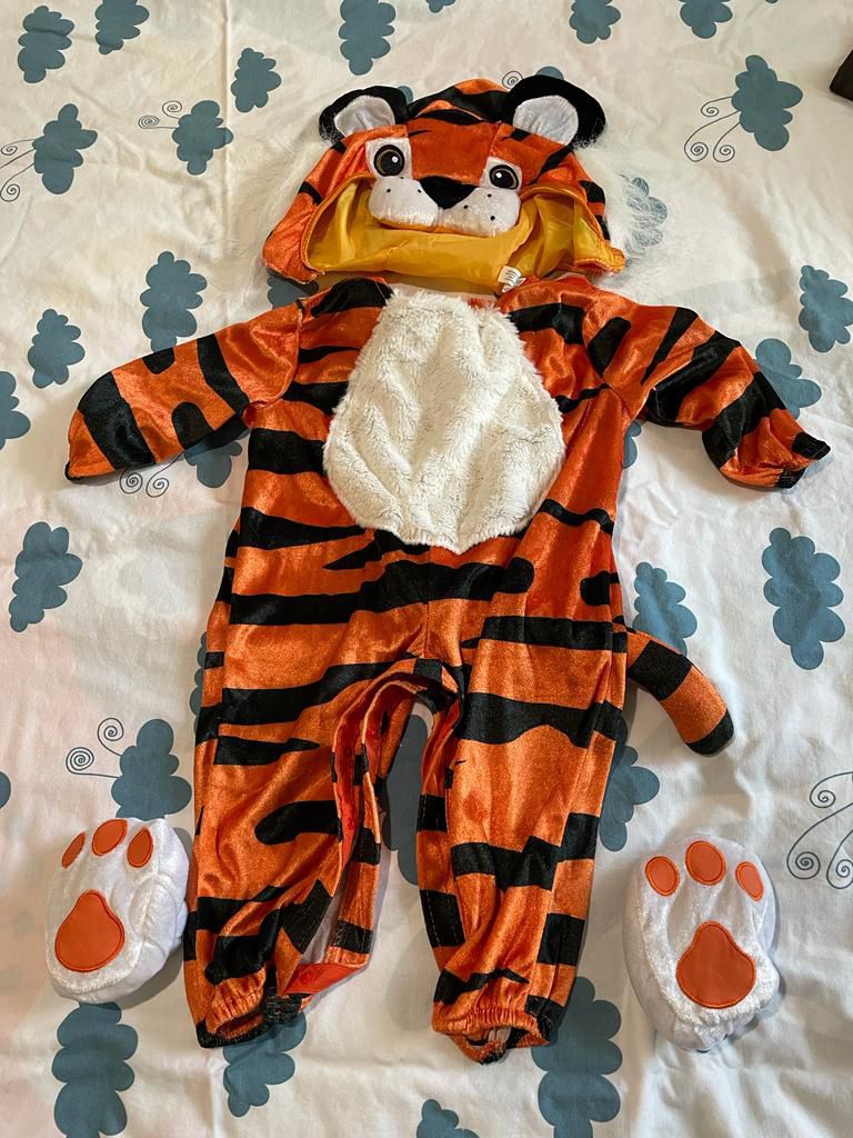 Halloween Costume- Tiger 6 Months -1 Year