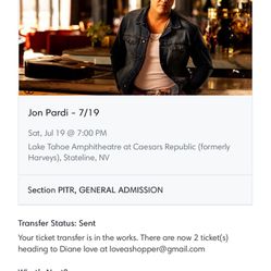 Jon Pardi Tickets 