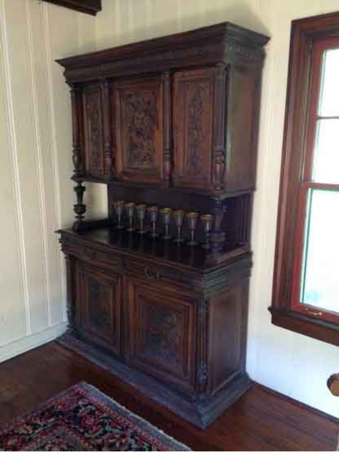 Antique Buffet Cabinet