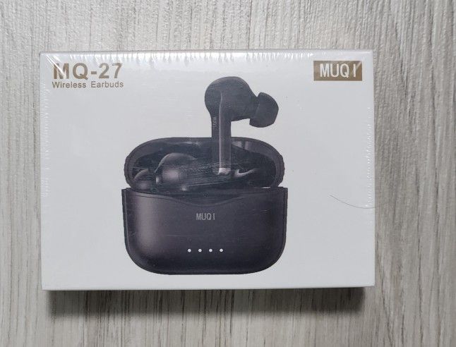 Wireless Earbuds MQ-27 call Noise Reduction, Hi-fi Sound , Touch Control, Usb-c, Headphones