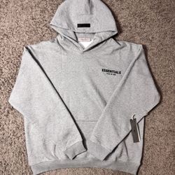 Grey Essentials Hoodie